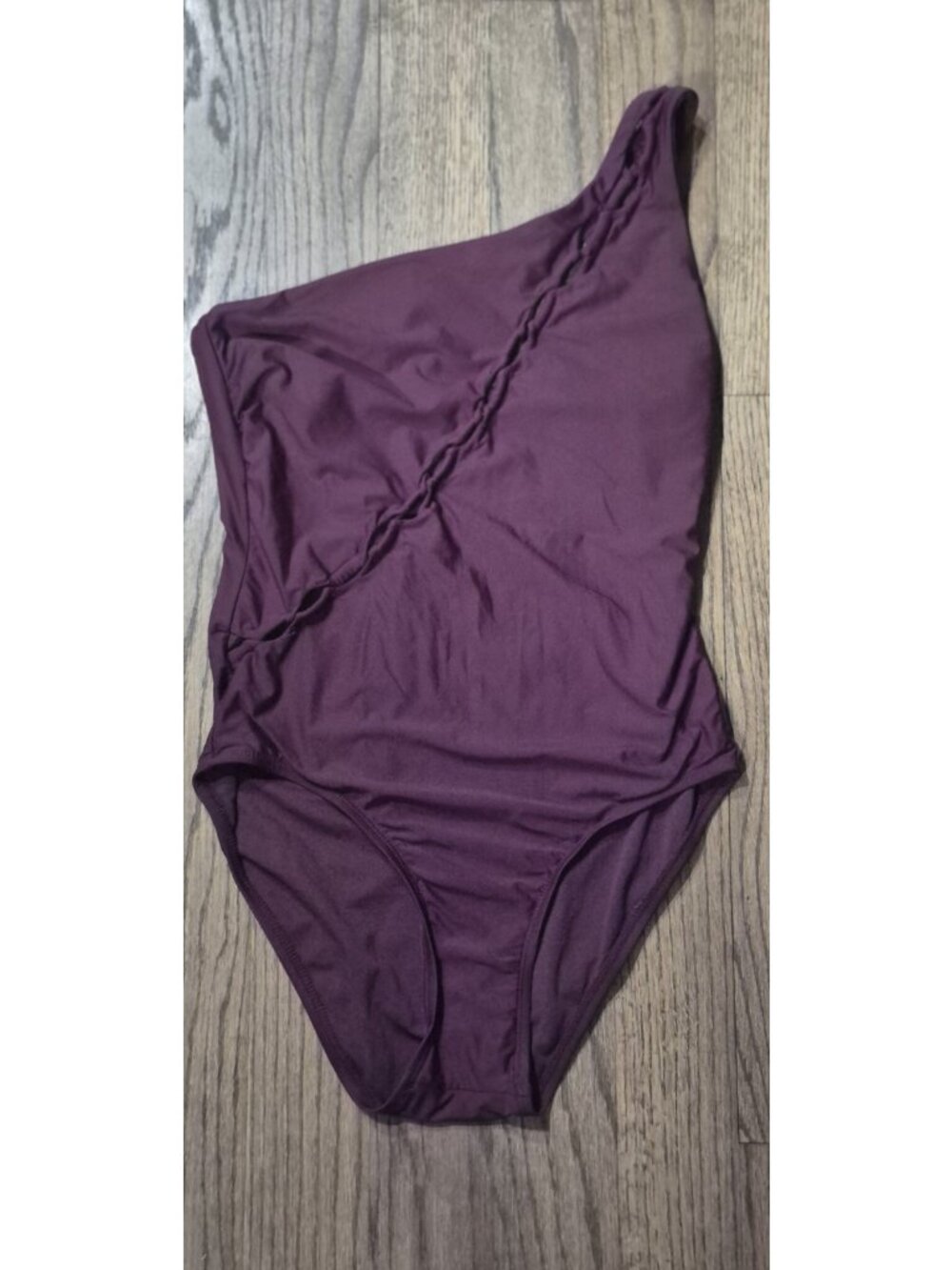 Antonio Melani Style Strappy One Shoulder  One-piece Swimsuit Women's Size 8